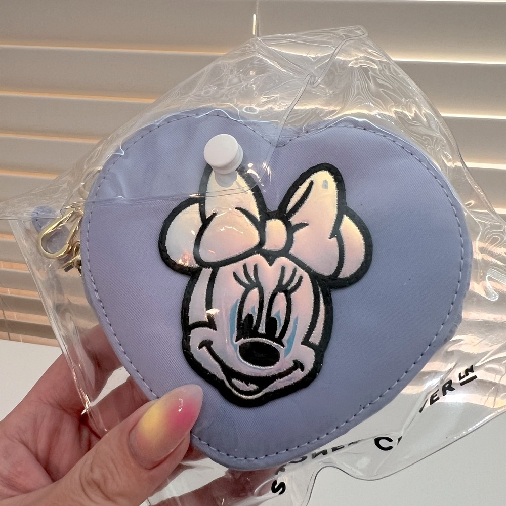 Stoney Clover Lane custom heart keychain pouch
